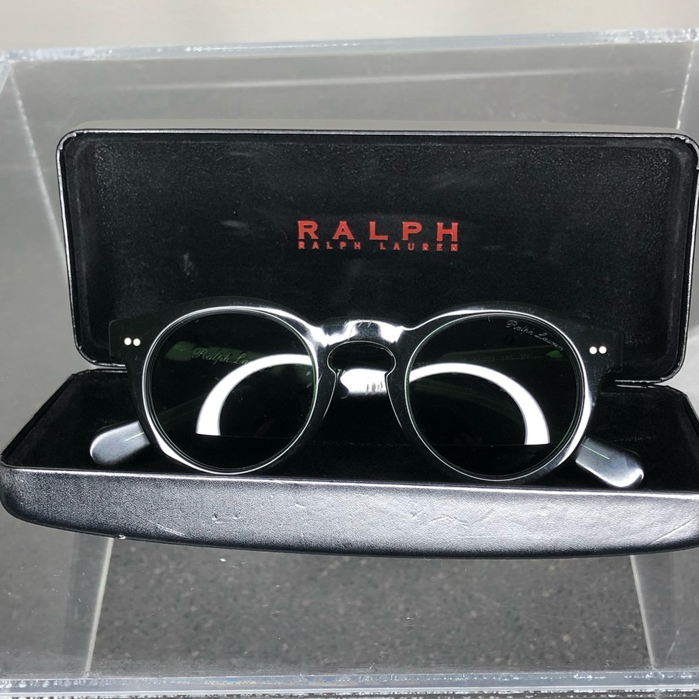Ralph Lauren green polarized sunglasses